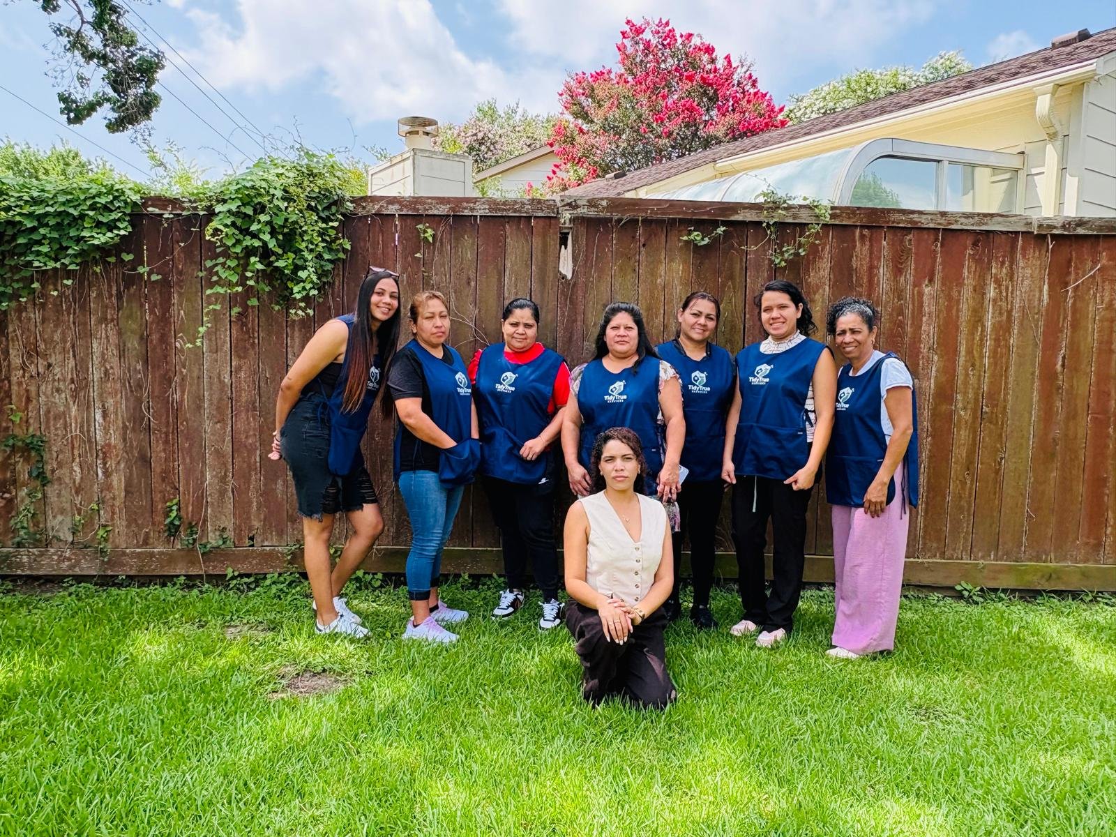 The TidyTrue Services cleaning team