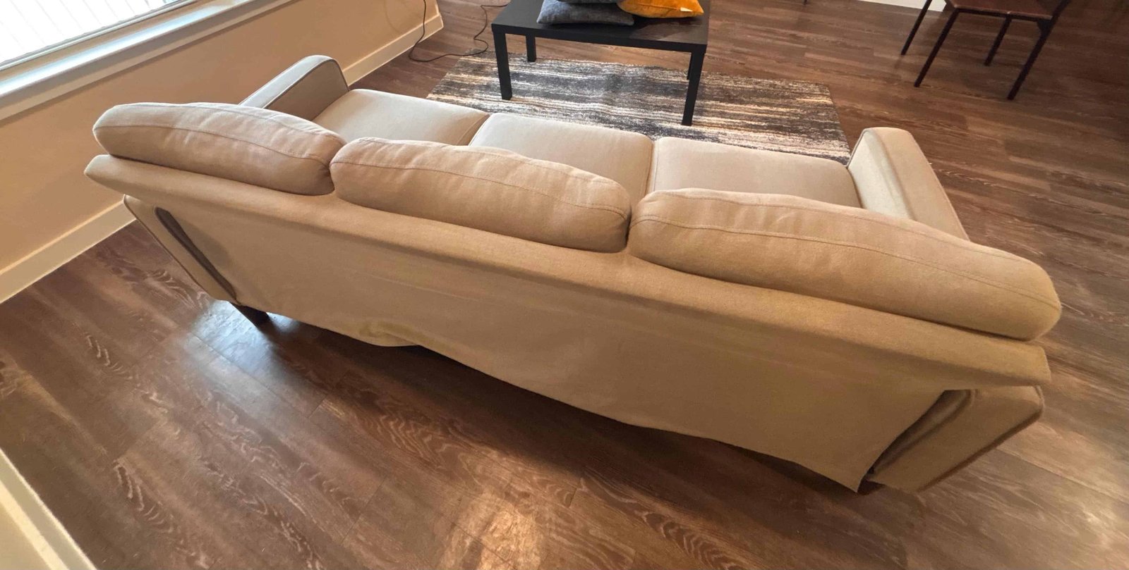 Sofa Cleaning — after
